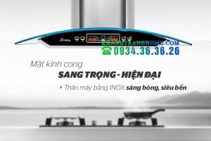 MÁY HÚT MÙI KÍNH CONG SUNHOUSE APEX APB6601 70C - 2 MÁY HÚT MÙI KÍNH CONG SUNHOUSE APEX APB6601-70C