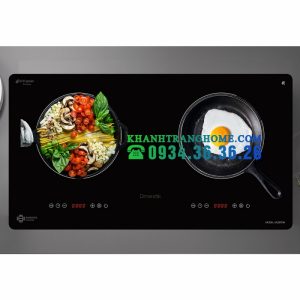 BẾP TỪ ĐÔI DMESTIK ML207 DKI BO VIỀN 4 CẠNH - 3 BẾP TỪ ĐÔI DMESTIK ML207 DKI BO VIỀN 4 CẠNH