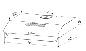 MÁY HÚT MÙI BAUER BC 0370I - 3
