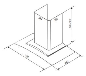 MÁY HÚT MÙI BAUER BC 70MSC - 3