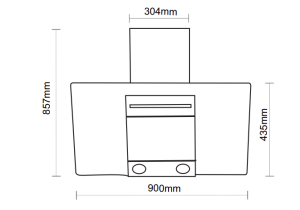MÁY HÚT MÙI BAUER BC 90ES PLUS - 3