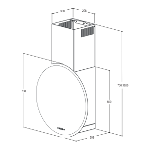 MÁY HÚT MÙI BAUER BC KLASS MOON - 3