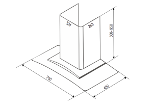 MÁY HÚT MÙI BAUER BCG70MSC - 3