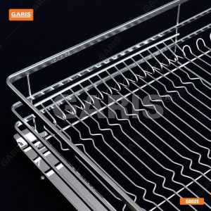 Giá bát đĩa Inox nan vuông cánh kéo GARIS GD02.75E - 10 Giá bát đĩa Inox nan vuông cánh kéo GARIS GD02.75E - 9