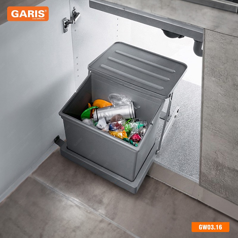 Thùng rác đơn GARIS GW03.16 - 3
