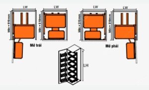 TỦ ĐỒ KHÔ 6 TẦNG GARIS GS6.45D - 6 TỦ ĐỒ KHÔ 6 TẦNG GARIS GS6.45D - 5