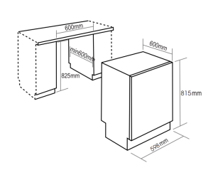 MÁY RỬA BÁT BAUER SBW6SEU15F - 5 MÁY RỬA BÁT BAUER SBW6SEU15F - 4
