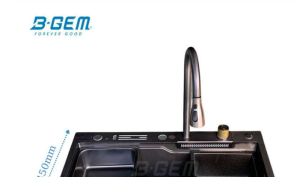 BỘ CHẬU VÒI ÂM B-GEM BG-7845TGT - 7 BỘ CHẬU VÒI ÂM B-GEM BG-7845TGT - 6