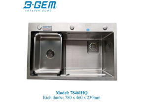 CHẬU INOX B-GEM BG-7846IHQ - 5 CHẬU INOX B-GEM BG-7846IHQ - 4