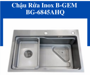 CHẬU INOX B-GEM BG-6845AHQ - 7 CHẬU INOX B-GEM BG-6845AHQ - 6