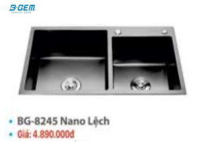CHẬU NANO LỆCH B-GEM BG-8245 - 3