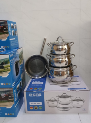 BỘ NỒI BELLY B-GEM BG-988 ARIC - 16 BỘ NỒI BELLY B-GEM BG-988 ARIC - 15