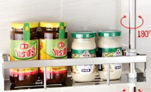 KỆ GIA VỊ XOAY THÔNG MINH INOX 304 B-GEM BG-KGV03 - 8 KỆ GIA VỊ XOAY THÔNG MINH INOX 304 B-GEM BG-KGV03 - 7