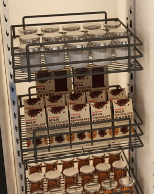 TỦ ĐỒ KHÔ 6 TẦNG GARIS MS6.45N - 7 TỦ ĐỒ KHÔ 6 TẦNG GARIS MS6.45N - 6