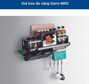 Giá treo đựng gia vị, chai lọ, dao thớt GARIS MI02 - 4
