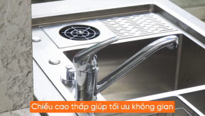 Vòi chậu rửa bát không dây rút GARIS MF07M - 10 Vòi chậu rửa bát không dây rút GARIS MF07M - 9