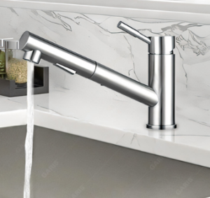 Vòi chậu rửa bát có dây rút GARIS MF08M - 5 Vòi chậu rửa bát có dây rút GARIS MF08M - 4