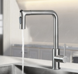 VÒI RỬA BÁT CÓ DÂY RÚT GARIS MF17E - 6