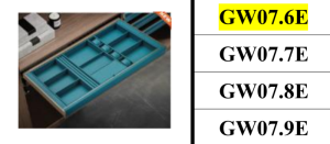 NGĂN KÉO ĐỰNG ĐỒ TRANG SỨC GARIS GW07.6E - 7 NGĂN KÉO ĐỰNG ĐỒ TRANG SỨC GARIS GW07.6E - 6