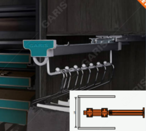 GIÁ TREO MÓC ÁO 7 NÚT GARIS GW36E - 5 GIÁ TREO MÓC ÁO 7 NÚT GARIS GW36E - 4