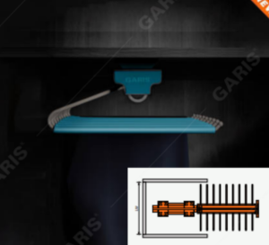 GIÁ TREO QUẦN ÂU GARIS GW38E - 5 GIÁ TREO QUẦN ÂU GARIS GW38E - 4