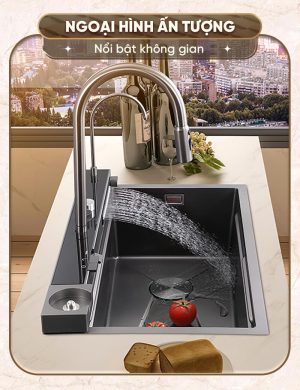 BỘ CHẬU VÒI B-GEM BG-7545 SMART V.2 - 10 BỘ CHẬU VÒI B-GEM BG-7545 SMART V.2 - 9