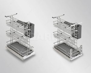 Giá dao thớt gia vị chai lọ Garis MM02.35V - 5
