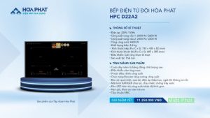 BẾP ĐIỆN TỪ ĐÔI HÒA PHÁT HPC D22A2 - 4