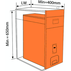 Thùng gạo mặt gương điện tử Garis MR06.30ME - 5 Thùng gạo mặt gương điện tử Garis MR06.30ME - 4