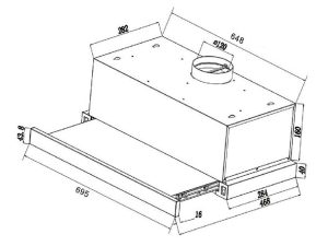 MÁY HÚT MÙI BINOVA BI-26-GT-700