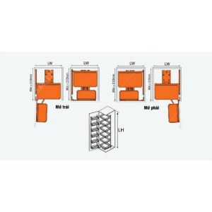 TỦ ĐỒ KHÔ 6 TẦNG GARIS GS6.60A - 6 TỦ ĐỒ KHÔ 6 TẦNG GARIS GS6.60A - 5