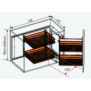Hệ góc liên hoàn GARIS MC02N.45 - 5