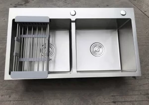 CHẬU INOX B-GEM BG-7843 - 12 CHẬU INOX B-GEM BG-7843 - 11