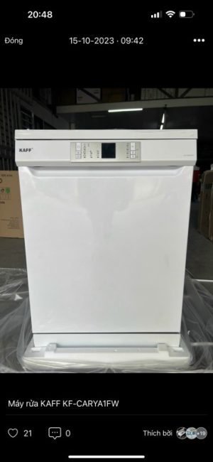 MÁY RỬA CHÉN BÁN ÂM TỦ KAFF KF CARYA1FW - 41 MÁY RỬA CHÉN BÁN ÂM TỦ KAFF KF CARYA1FW - 40