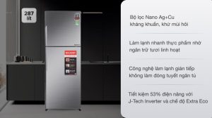 Tủ lạnh Sharp Inverter 287 lít SJ-X316E-DS - 18 Tủ lạnh Sharp Inverter 287 lít SJ-X316E-DS - 17