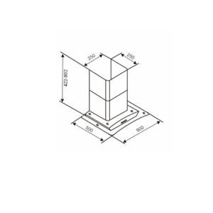 MÁY HÚT MÙI KÍNH CONG HIỆN ĐẠI CAPRI CR-648H - 1 MÁY HÚT MÙI KÍNH CONG HIỆN ĐẠI CAPRI CR-648H