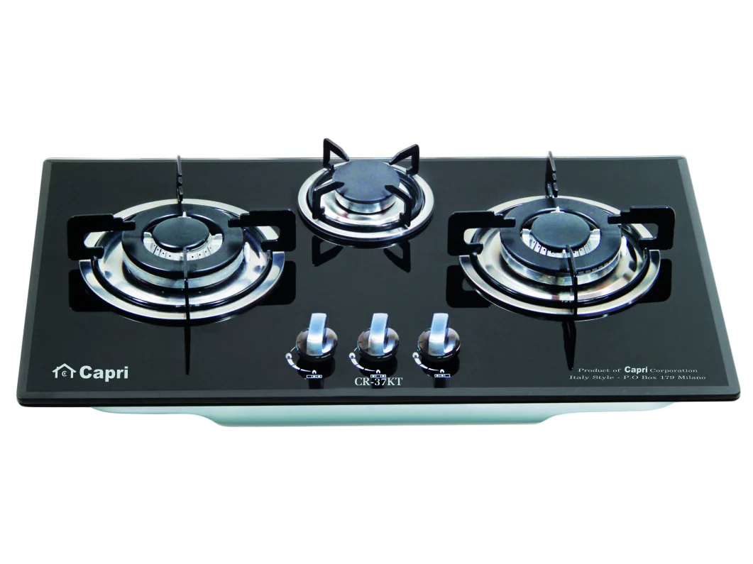 1 vài ưu điểm của bếp gas âm kính Capri