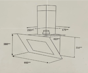 MÁY HÚT MÙI DUSLER DHL 980 - 6 MÁY HÚT MÙI DUSLER DHL 980 - 5