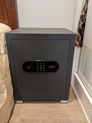 KÉT SẮT VÂN TAY PHILIPS SBX601-4B0 29.5kg - 4