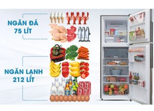 Tủ lạnh Sharp Inverter 287 lít SJ-X316E-SL - 14 Tủ lạnh Sharp Inverter 287 lít SJ-X316E-SL - 13