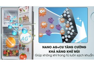 Tủ lạnh Sharp Inverter 287 lít SJ-X316E-SL - 12 Tủ lạnh Sharp Inverter 287 lít SJ-X316E-SL - 11