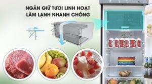 Tủ lạnh Sharp Inverter 253 lít SJ-X281E-SL - 15 Tủ lạnh Sharp Inverter 253 lít SJ-X281E-SL - 14