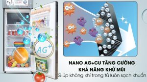 Tủ lạnh Sharp Inverter 253 lít SJ-X281E-SL - 21 Tủ lạnh Sharp Inverter 253 lít SJ-X281E-SL - 20