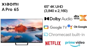 Google TIVI Xiaomi A PRO 4K 65 INCH L65M8-A2SEA - 12 Google TIVI Xiaomi A PRO 4K 65 INCH L65M8-A2SEA - 11