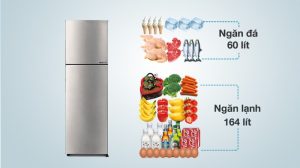 Tủ lạnh Sharp Inverter 224 lít SJ-X252AE-SL - 20 Tủ lạnh Sharp Inverter 224 lít SJ-X252AE-SL - 19