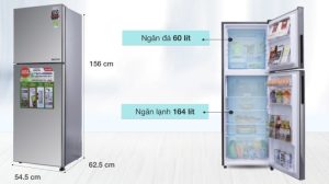 Tủ lạnh Sharp Inverter 224 lít SJ-X251E-SL - 15 Tủ lạnh Sharp Inverter 224 lít SJ-X251E-SL - 14