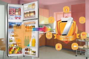 Tủ lạnh Sharp Inverter 271 lít SJ-X281E-DS - 14 Tủ lạnh Sharp Inverter 271 lít SJ-X281E-DS - 13