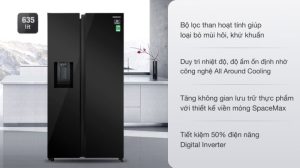 Tủ lạnh Samsung Inverter 635 lít RS64R53012C/SV - 14
