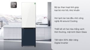 Tủ lạnh Samsung Inverter 339 lít RB33T307029/SV - 13