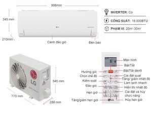 Máy lạnh LG Inverter 2 HP V18ENF1 - 11